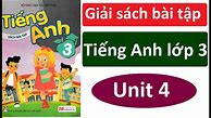 Giải Sách Bài Tập Tiếng Anh Lớp 3