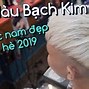 Tóc Nam Ngắn Nhuộm Bạch Kim